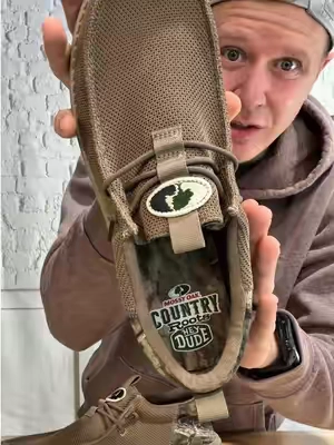 HEYDUDE mossy oak shoe #slipons #heydude #mossyoak 