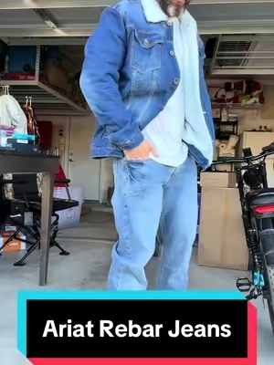Men’s rebar western bootcut jeans by @Ariat #tiktokshopcreatorpicks #bootcut #mensfashion #bluecollar