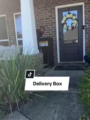 Package Delivery Box. 