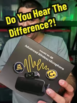Do you hear a difference?! #mic #microphone #lavaliermic #tiktokshopstockup #contentcreator 