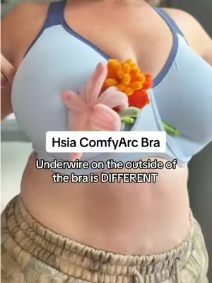 The support is different, the comfort is different, everything about underwire on the outside of the bra just feels ten times better! @Hsia-Bras  #hsia #hsiabras #hsiabra #sportsbra 