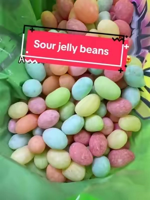 These warhead sour jelly beans have been my obsession 🙂‍↕️🙏#candy #sweettooth #sourcandy 