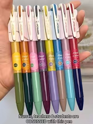 Have You Ever written with a Pen that just feels right? Try these and you’ll love the way it feels.I love a good 2-in-1 gel pen! These are all my favorites!#pen #stationery #nurselife #teacherlife #tiktokmademebuyit 