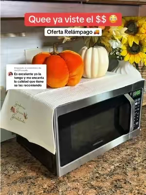 Respuesta a @Yari//Alvarado #microondas #kitchen #TikTokshopbacktoschool @QVC, Inc  microondas perfecto para ahorra espacio con 700 watts de potencia