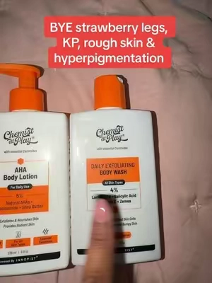 I been tryna put yall on!!! #hyperpigmentation #exfoliatingbodywash #brighteningskincare #keratosispilaris 