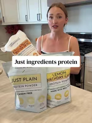 Time to stock up on just ingredients protein powder! They also just came out with fall flavors 👀🍁🥧 #justingredients #proteinpowder 