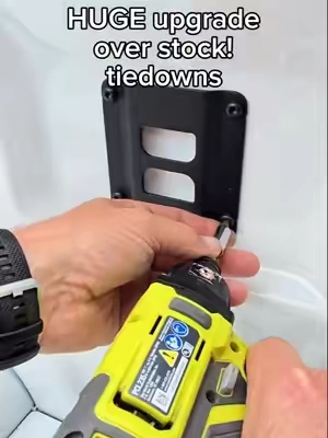if you got a truck and you are carrying stuff in the back of that truck these tie downs are an amazing addition because they're integrated into the bed @Rhino USA  #ford #ratchetstrap #atv #utv #cargo 