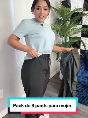 3 Pants deportivos para mujer🛍️ para deportes al aire libre y uso diario asta para el trabajo #pants #athleticpants #pantalone #tiktokshopcreatorpicks #blackfriday 