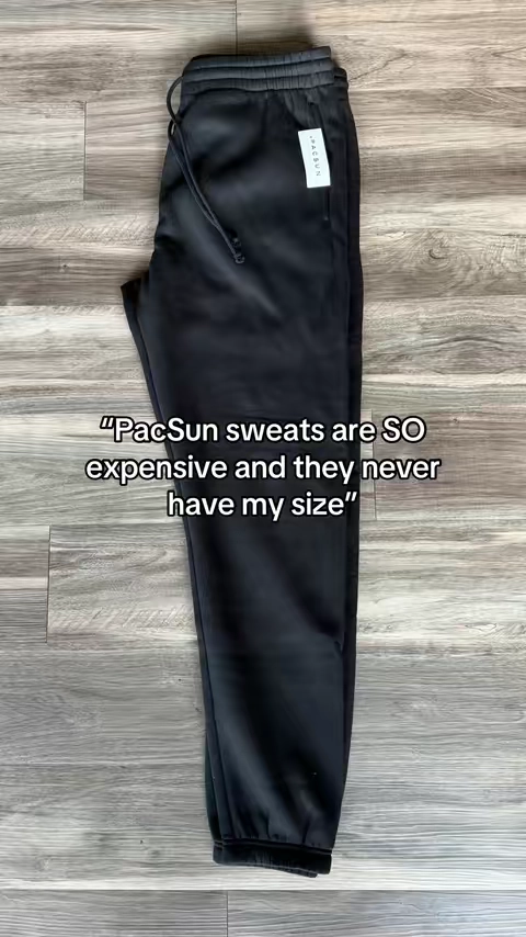 6’1 170 wearing size L🤝 #pacsun #sweatpants 