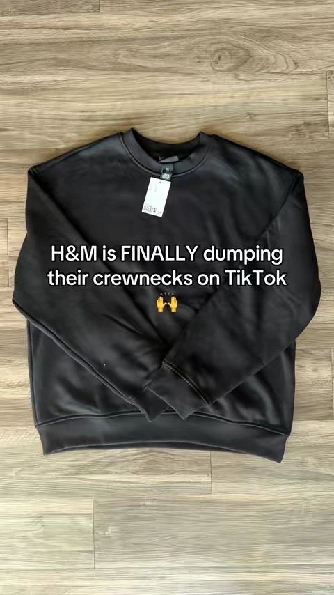 #handm #crewneck #tiktokshopmademebuyit 