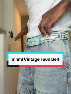 Vintage Belt with the faux & gems all over 💎 #belt #fashionaccesories #outfitinspo #vintagebelt 