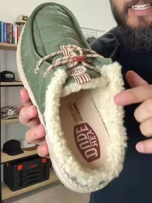 @HeyDude HeyDude Wally Slip Men #heydudenewarrivals #heydudeshoes #camping #creatorsearchinsights #dadsoftiktok 