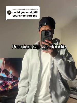 Replying to @maxx.nk  lmk if that helps #hoodieszn #zipuphoodie #greyhoodie 