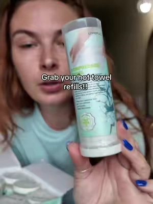 Livefull hot towel refills !! #tiktokshopstockup 