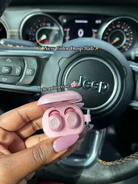 The pinks are everything 😍 #tiktokshopcreatorpicks #tiktokshopstockup #jlab #jlabheadphones #headphones @JLab 