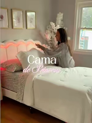 Cama de princesa #homefurniture #bedding #Home 