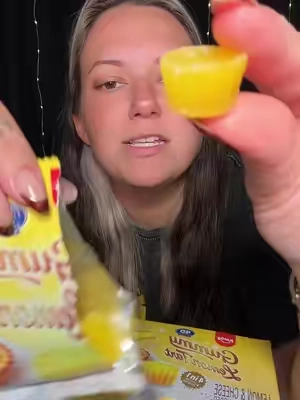 Lemon tart has my heart at this point #amos #lemontart #gummy #gummies 