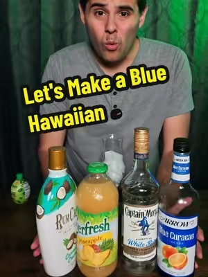 Let's Make a Blue Hawaiian With your at home Bartender!

#bartender #cocktails #drinks #party #tiktokshopstockup 