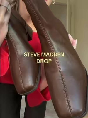 these new chocolate brown ankle boots >>  🍂👢@stevemadden 