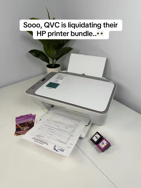 They're basically GIVING these away 😭🤌 #homeoffice #printer #officesupplies #hpprinter #officeessentials 