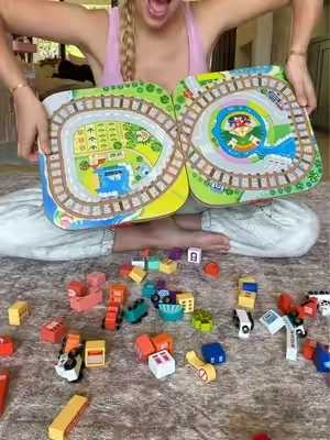 The toddler gift I'd buy again in a heartbeat 🚂🎁 This wooden Montessori train table kit is the kind of toy that actually holds their attention. They build the tracks, run the trains, and make up their own stories, while you get a playroom that looks calm instead of chaotic. It's a great pick for the toddler, grandkid, or little train lover on your Christmas list. 🎄 Tap the orange cart to grab yours before the holiday rush! 🛒 @edutree_toys  #ChristmasGiftIdeas #TrainTable #MontessoriPlay #TikTokShopFinds #ToddlerGiftGuide