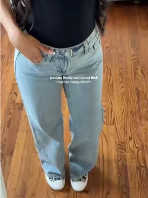 My favvv, ya’ll better run! @pacsun #denim #lowrisebaggyjeans #baggyjeans #lowrisejeans #pacsunlowrisejeans 