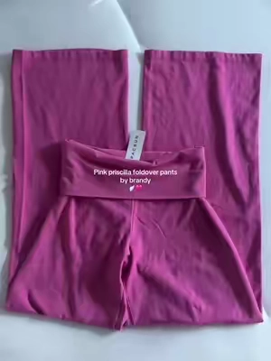 #foldoverpants #priscillapants #pacsun #brandy #widelegpants 