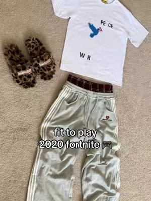 comfiest double waisted sweats I own 🥱 #fyp #fortnite #2020 #viral #doublewaisted 