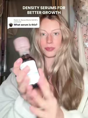 Replying to @Alyssa Marie| SAHM #hairdensity #hairgrowthoil #hairgrowthproducts #hairgrowthserum 