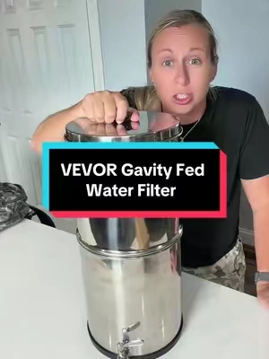 Easy way to make sure you have access to clean drinking water @VEVOR Home Improvement #waterfilter #waterfiltration #waterpurifier #emergencypreparedness #prepping 