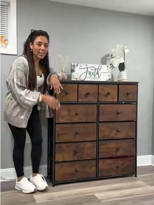 12 cajones para guardar ropa #homefurniture #cama #casa #dresser 