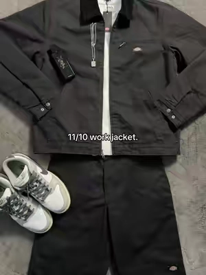 warm and stylish 😮‍💨 #dickies #workjacket #insulatedjacket #zipupjacket #giftsforhim