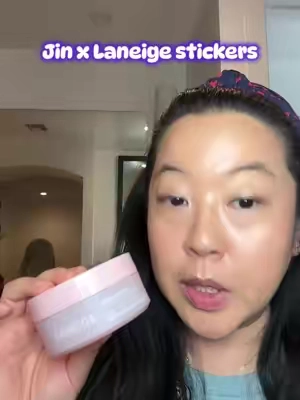@laneige_us just dropped bounce and firm hydrogel eye masks with PDRN, caffeine, niacinamide AND melting spicules!! Korean skincare is so good! #laneige #btsarmy #jinxlaneige #btsjin #kimseokjin  