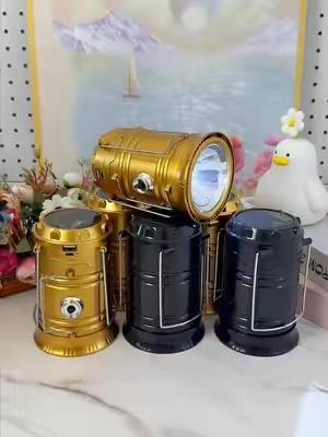 ☀️ Lámpara solar con carga automática, electricidad gratis para siempre.#SolarLamp #OutdoorGear #EmergencyLight #TikTokShop #fyp