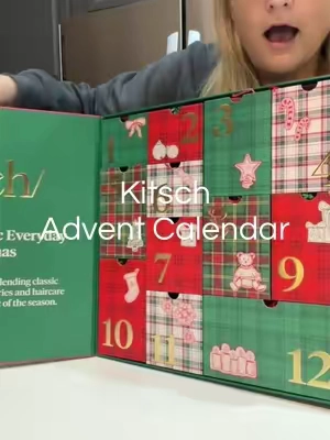 O M G this is my first Kitsch Advent Calendar.  I wasn’t missing out this year 🎄 #kitsch #adventcalendar #haircare #christmasgifts #christmasadventcalender 