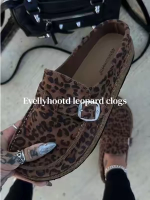 @EVELLYHOOTD US #leopardprint #clogsshoes #falloutfitinspo #falloutfits #sliponshoes 