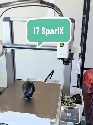 Creality i7 3D printer with a compact open-frame design and optional multicolor filament system for creative printing projects. #fallpicks #tiktokshopstockup #Crealityi7 #FDMPrinter #arthobbytools 