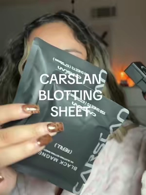 #carslan #carslanblottingsheets #oilyskin #oilymakeup 