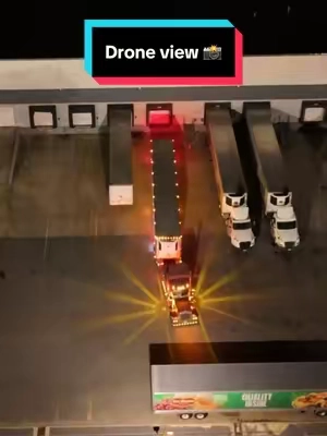 POV & drone view, backing up a Peterbilt 379 large car. @SKYROVER X1 & @Xtra Direct ATTO 📸 . . . #drone #pov #trucking #fyp #dji 