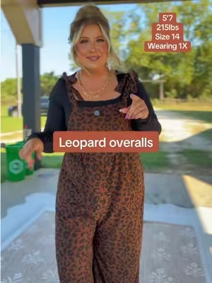 The cutest overalls for us thick girls!!