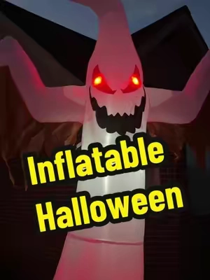 This 12-foot Giant Reaper inflatable brings some serious Halloween presence to the yard. Features a menacing pumpkin head, glowing skeleton-style torso, creepy claw hands and bright built-in LED lights that really stand out after dark. The durable polyester construction is made for outdoor decorating, and it self-inflates quickly when plugged in, then folds down for easier storage. Great for front yards, porches, Halloween parties, haunted-house setups and spooky outdoor displays. A massive Halloween decoration that's hard to miss. #tiktokshopcreatorpicks #tiktokshopstockup #tiktokshopcybermonday #tiktokshopblackfridaysale #tiktokshopfalldealsforyou@Ubesgoo US 