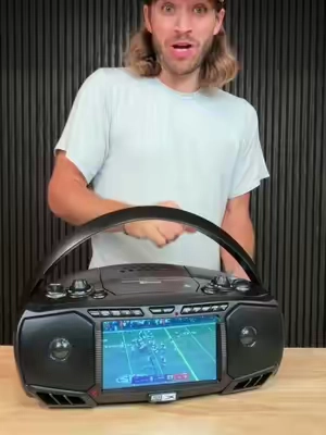 Altec Lansing 7” TV Boombox #bluetoothspeaker #tailgating #boombox #streamingboombox #alteclansing 