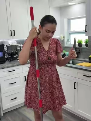 360° Spin Mop and Bucket Set for Floor Cleaning, 61in Adjustable Handle, 3 Microfiber Replacement Heads, Bucket & Brush, Shop Floors Spin Mopping Supplies#mop #cleaning 