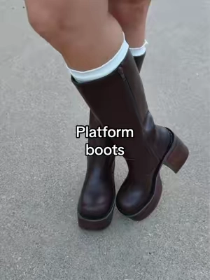 Y2K baddies the platform boots are back @Dolls Kill #platformboots #y2kaesthetic #fallboots #millennialstyle #dollskill 