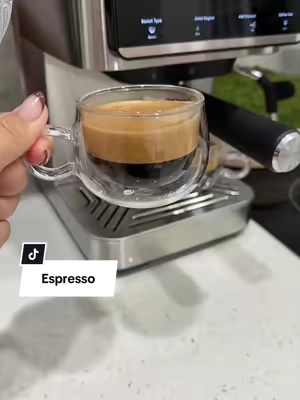 Cafetera Espresso Ecozy 4 en 1 ☕ con Espumador de Leche #cafeespresso #espressomachine #espresso #tiktokshopstockup 