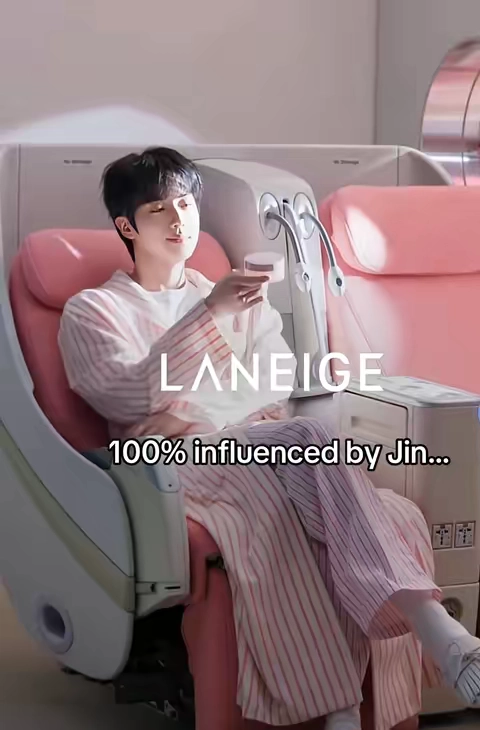 Bought these eye gels because of Jin, but honestly I’ve never met a @laneige_us that I don’t love #Jin #BTSarmy #Laneige #jinxlaneige #laneigeeyemask 