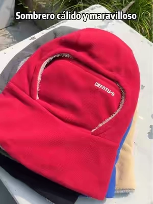 Este gorro abrigado es realmente esencial para salir en invierno con temperaturas que bajan hasta los -20 grados Celsius; te mantiene muy abrigado. #lana #tiktokshop #invierno #cálido 
