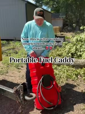 15 gallon portable fuel caddy 🔥 #fueltransfertank #portablefuelpump #portablefuelcaddy #handpumpfuelcaddy #tiktokshopstockup 