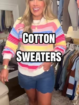 Cutest 100% cotton sweaters!!!🩷💙💛 @shewin_official_us #sweater #falloutfits #casualoutfits 