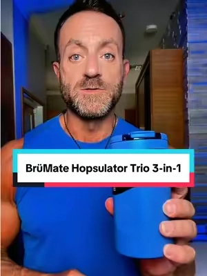 The BrüMate Hopsulator Trio 3-in-1 keeps your favorite drinks cold while working with both 12 oz and 16 oz cans, plus it converts into a tumbler when you need it. Perfect for the beach, pool, boat, BBQ, tailgate, or just hanging out at home. #insulatedtumbler #cancooler #colddrinks #brumate #summeressentials 